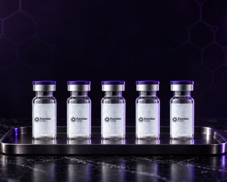 Function Dose research peptide vials