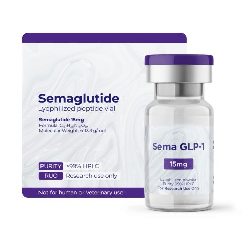 GLP-1 SM 15mg Peptides - Thumbnail 1