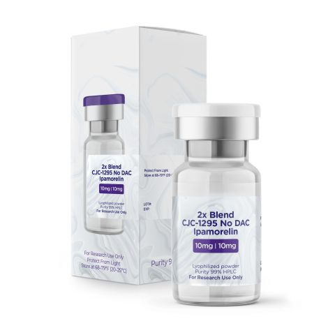 CJC-1295 w/o DAC 10mg + Ipamorelin 10mg Peptides - Thumbnail 3