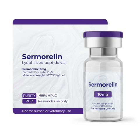 Sermorelin 10mg Peptides - Thumbnail 1
