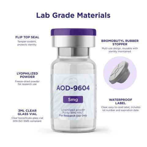 AOD-9604 5mg Peptides - Thumbnail 5