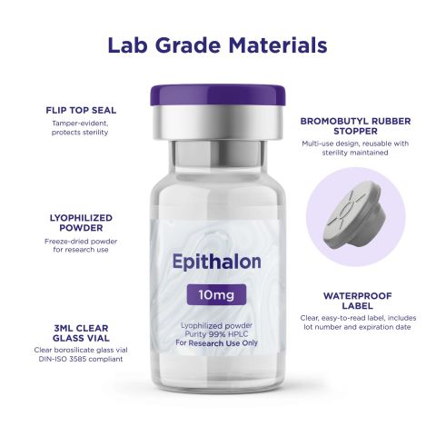 Epithalon 10mg Peptides - Thumbnail 5