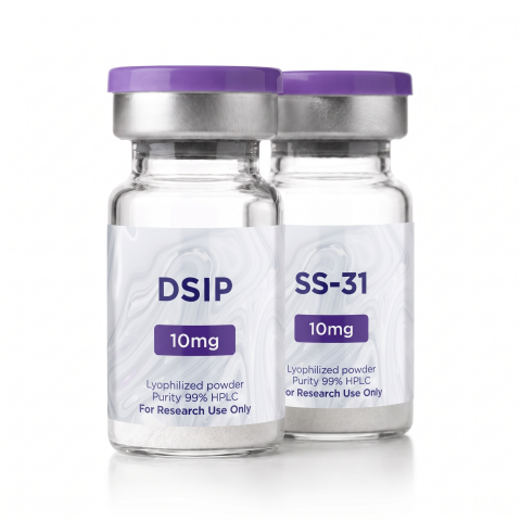 Matrix Signaling Research Kit — DSIP 10mg + SS-31 10mg Peptides - Thumbnail