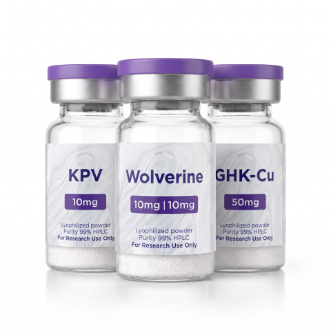 Advanced Matrix Signaling Research Kit — BPC/TB Blend + KPV 10mg + GHK-Cu 50mg Peptides - Thumbnail