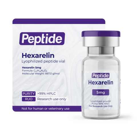 Hexarelin 5mg Peptides - Thumbnail 1